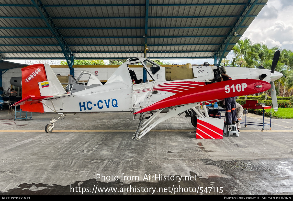 Aircraft Photo of HC-CVQ | Ayres S2R-T34 Turbo Thrush | Fumipalma | AirHistory.net #547115