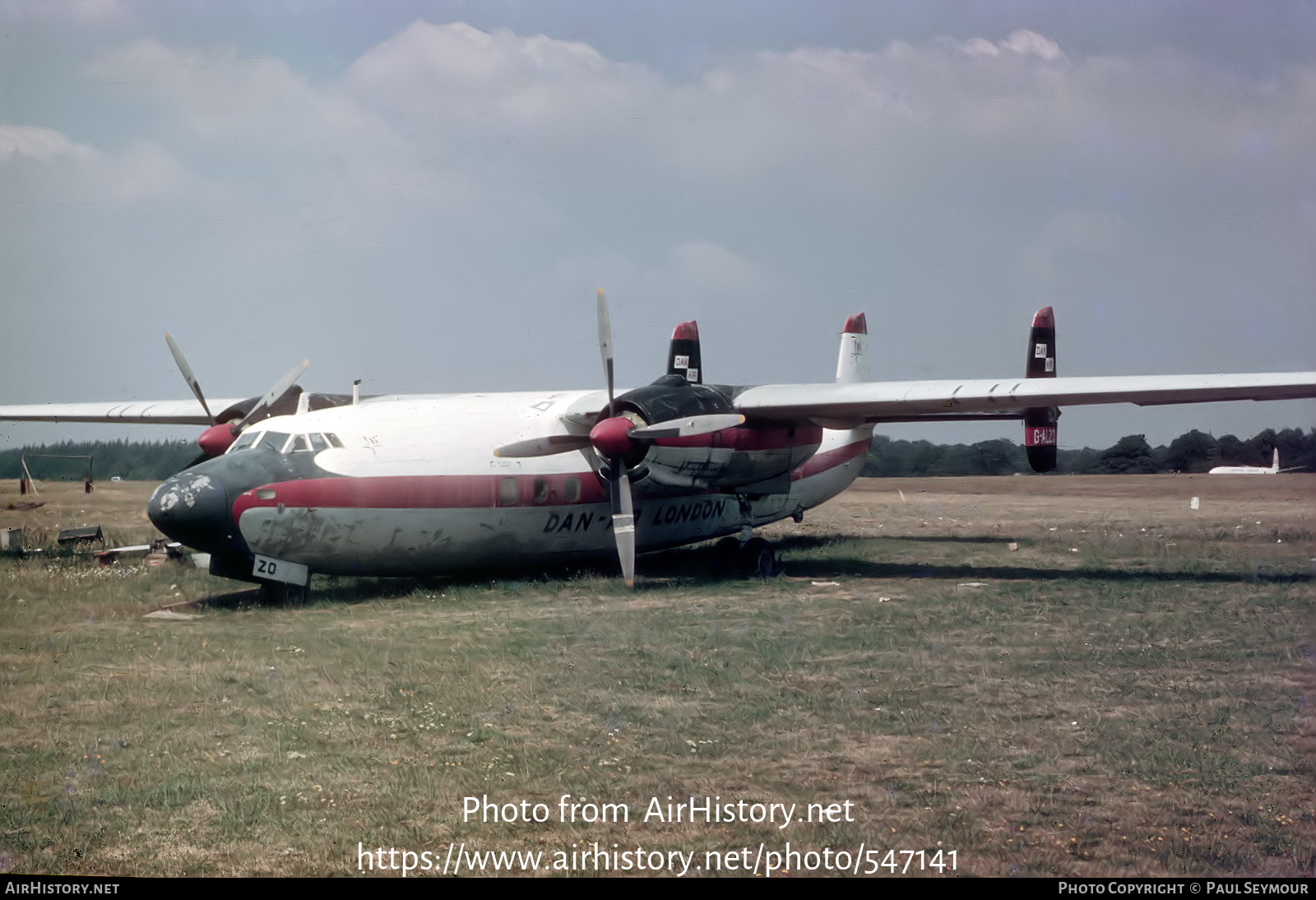 Aircraft Photo of G-ALZO | Airspeed AS-57 Ambassador 2 | Dan-Air London | AirHistory.net #547141