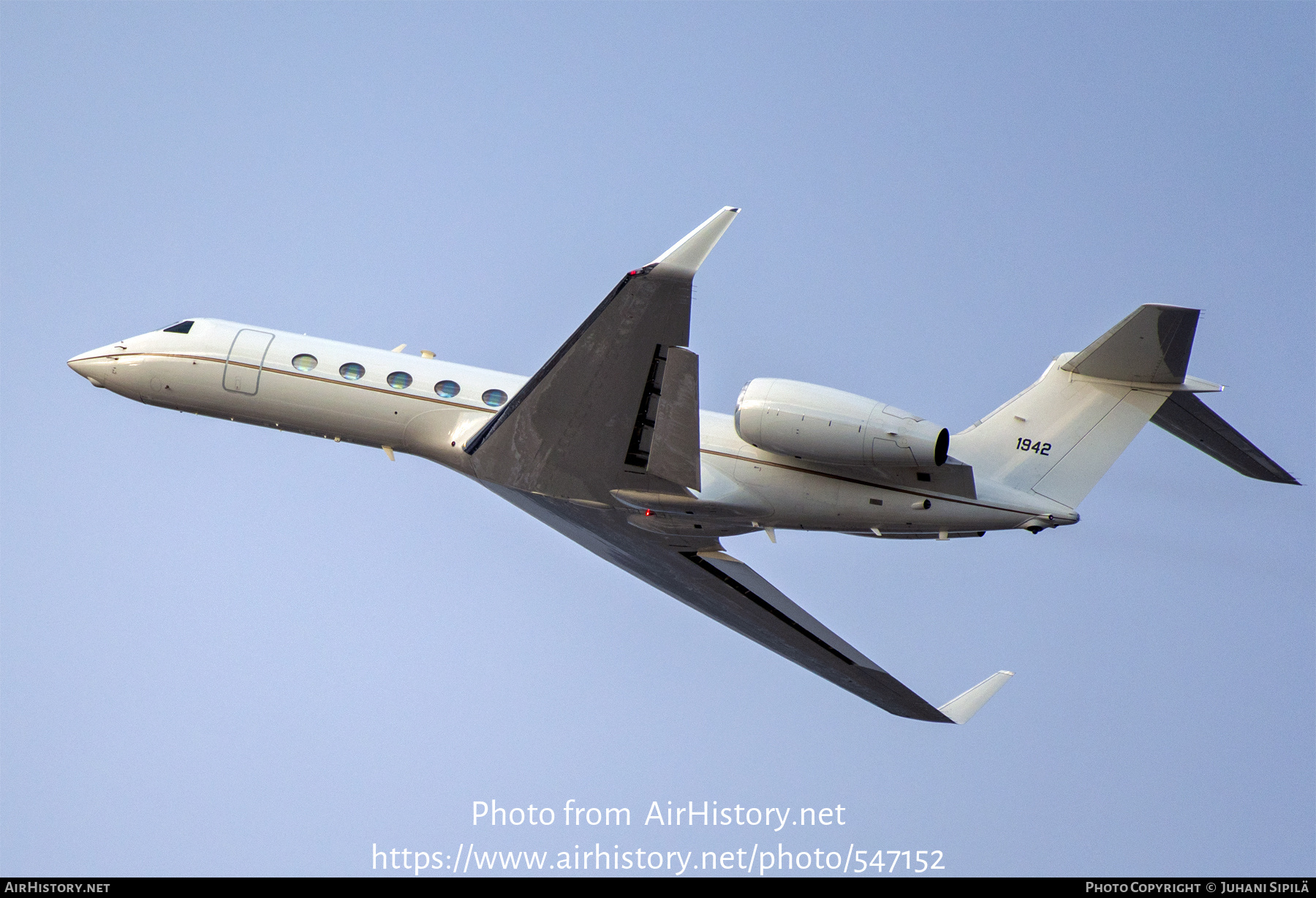 Aircraft Photo of 18-1942 / 1942 | Gulfstream Aerospace C-37B Gulfstream G550 (G-V-SP) | USA - Air Force | AirHistory.net #547152