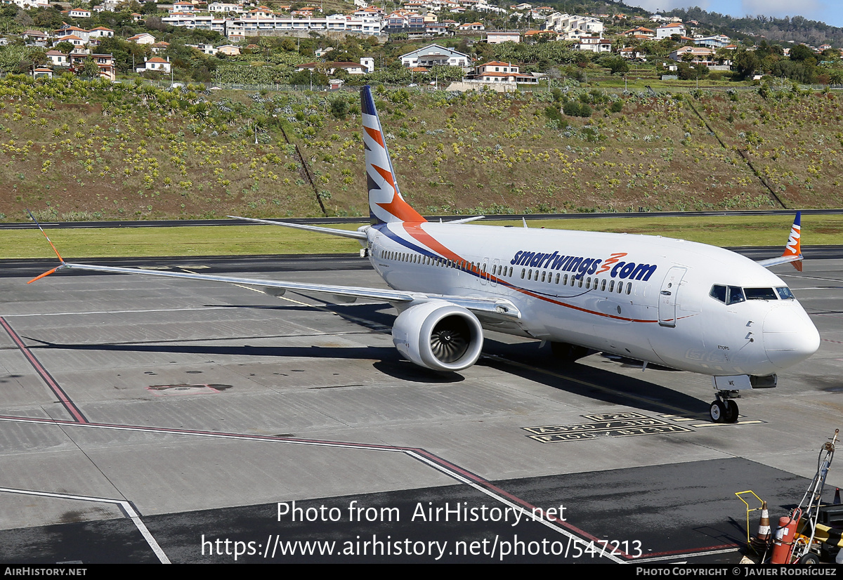 Aircraft Photo of OK-SWE | Boeing 737-8 Max 8 | Smartwings | AirHistory.net #547213