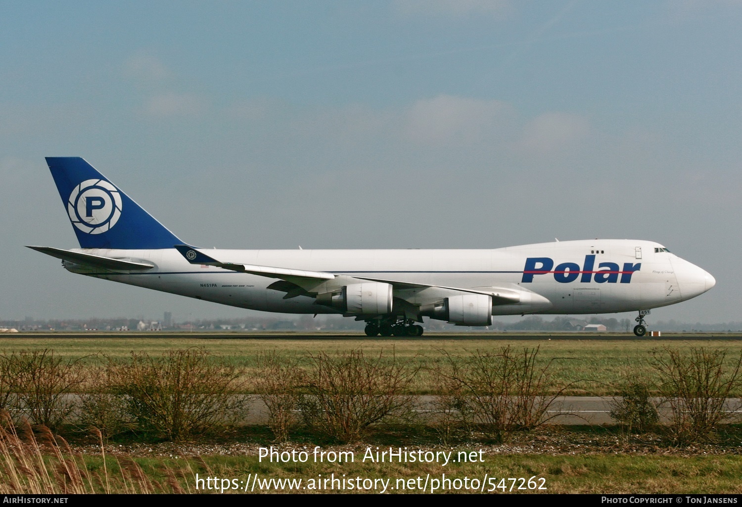 Aircraft Photo of N451PA | Boeing 747-46NF/SCD | Polar Air Cargo | AirHistory.net #547262