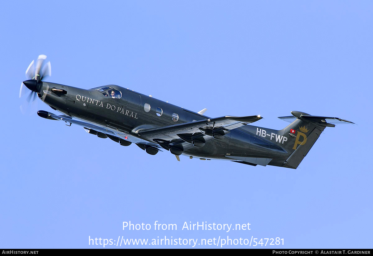 Aircraft Photo of HB-FWP | Pilatus PC-12NG (PC-12/47E) | QUINTA DO PARAL | AirHistory.net #547281