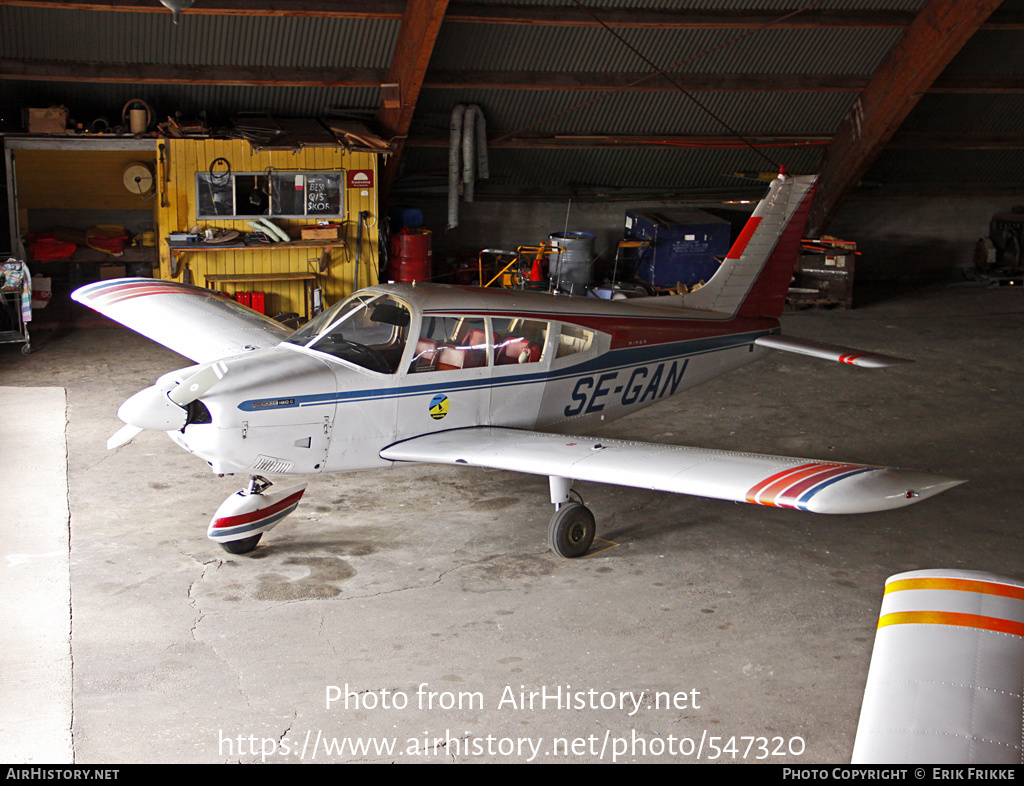 Aircraft Photo of SE-GAN | Piper PA-28-180 Cherokee G | AirHistory.net #547320