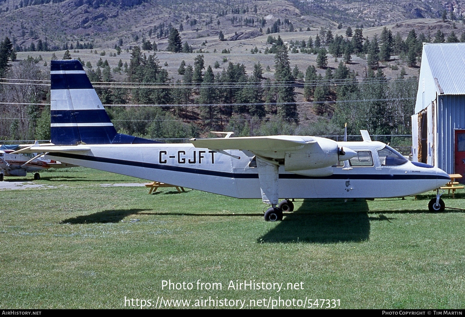 Aircraft Photo of C-GJFT | Britten-Norman BN-2A Islander | AirHistory.net #547331