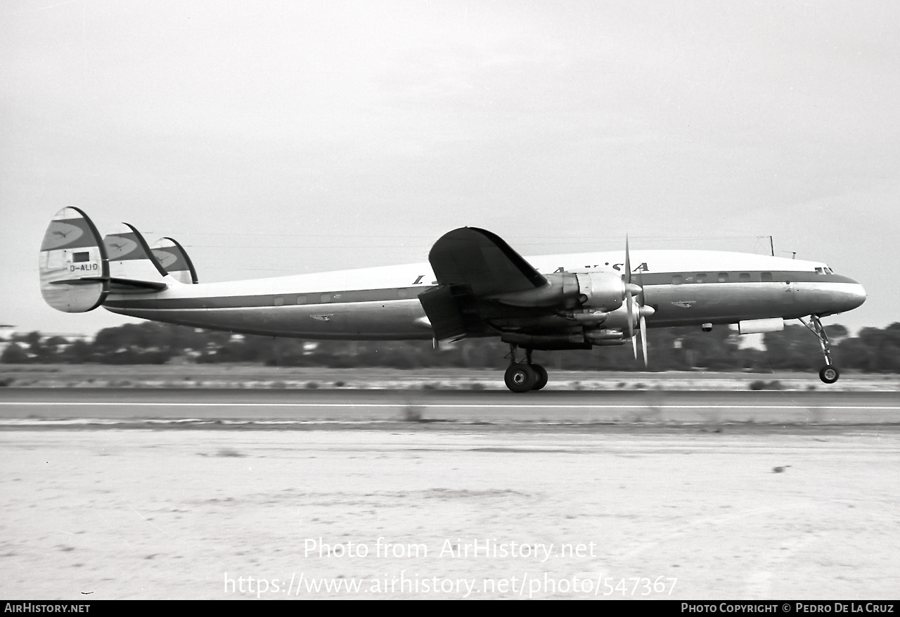 Aircraft Photo of D-ALID | Lockheed L-1049G Super Constellation | Lufthansa | AirHistory.net #547367