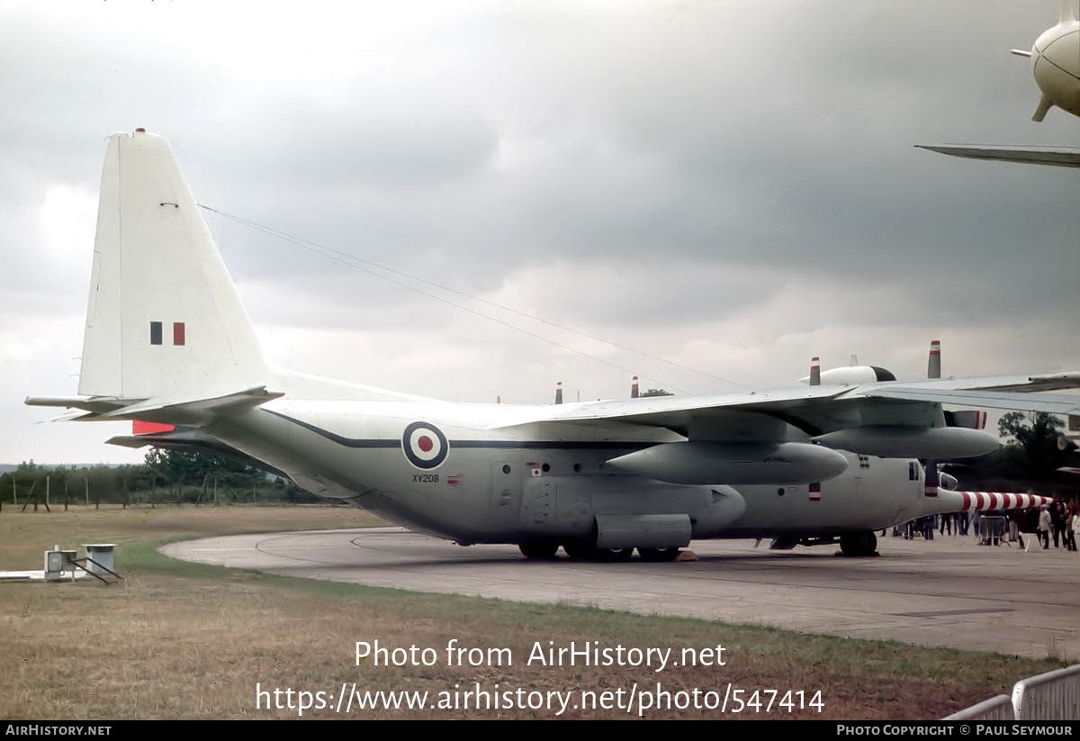 Aircraft Photo of XV208 | Lockheed C-130K Hercules W2 (L-382) | UK - Air Force | AirHistory.net #547414