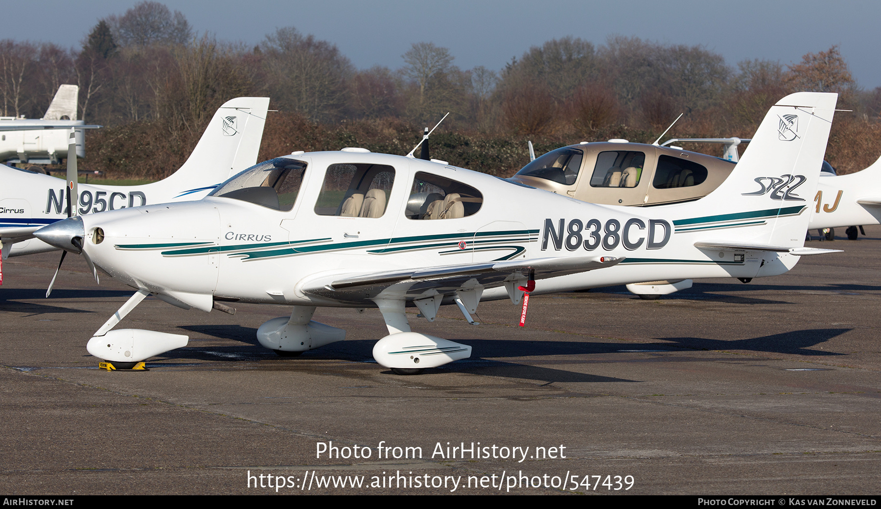 Aircraft Photo of N838CD | Cirrus SR-22 G1 | AirHistory.net #547439