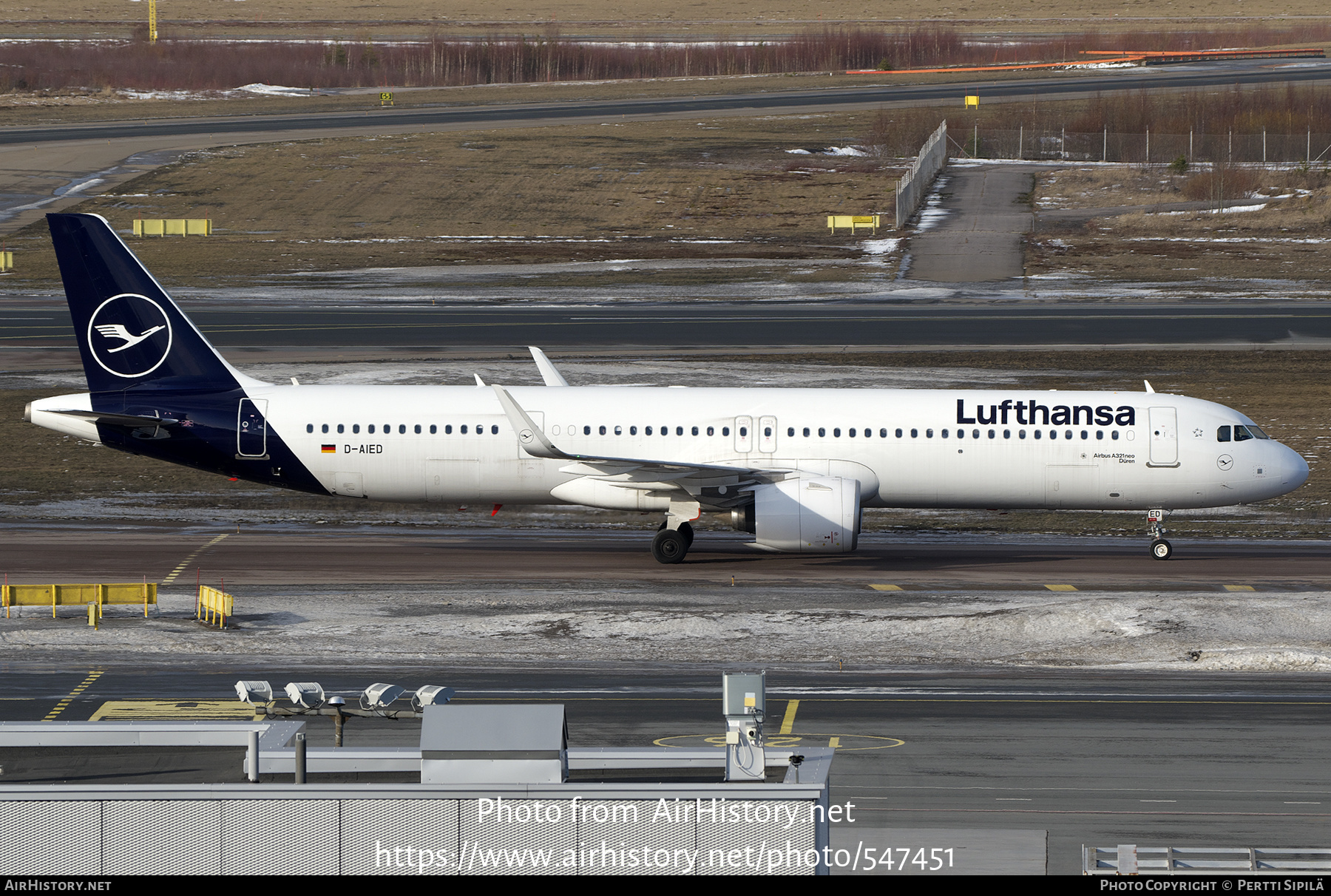 Aircraft Photo of D-AIED | Airbus A321-271NX | Lufthansa | AirHistory.net #547451