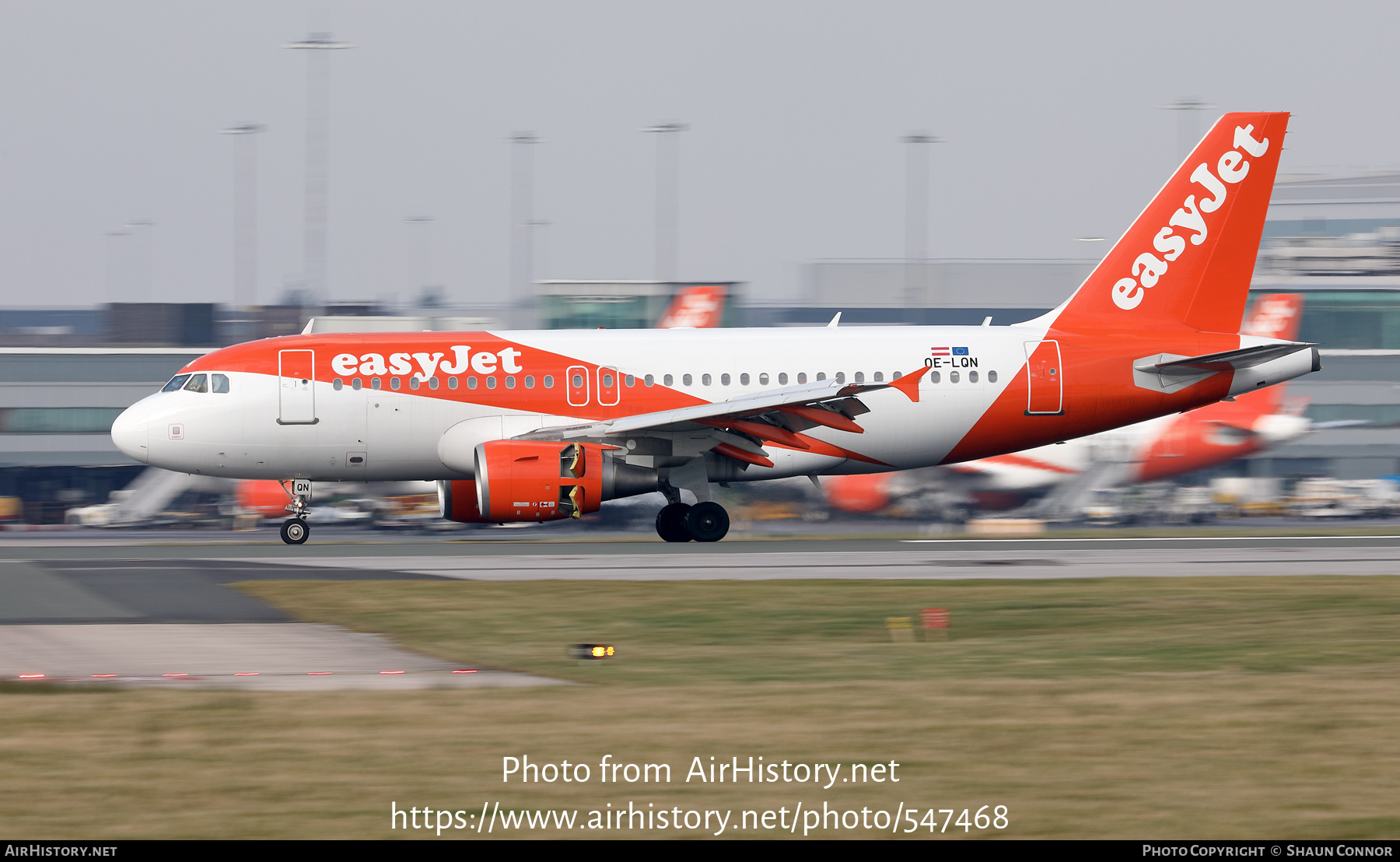 Aircraft Photo of OE-LQN | Airbus A319-111 | EasyJet | AirHistory.net #547468