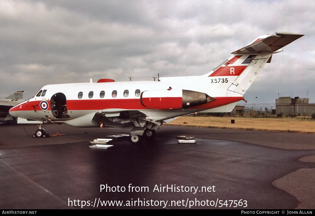 Aircraft Photo of XS735 | Hawker Siddeley HS-125-2 Dominie T1 | UK - Air Force | AirHistory.net #547563