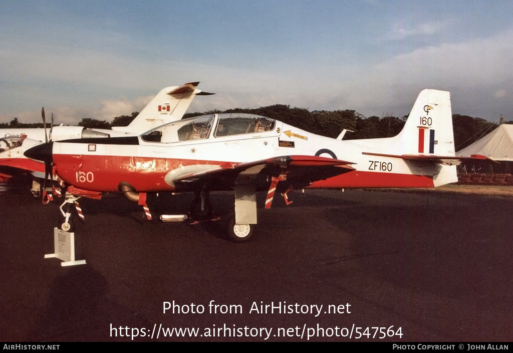 Aircraft Photo of ZF160 | Short S-312 Tucano T1 | UK - Air Force | AirHistory.net #547564