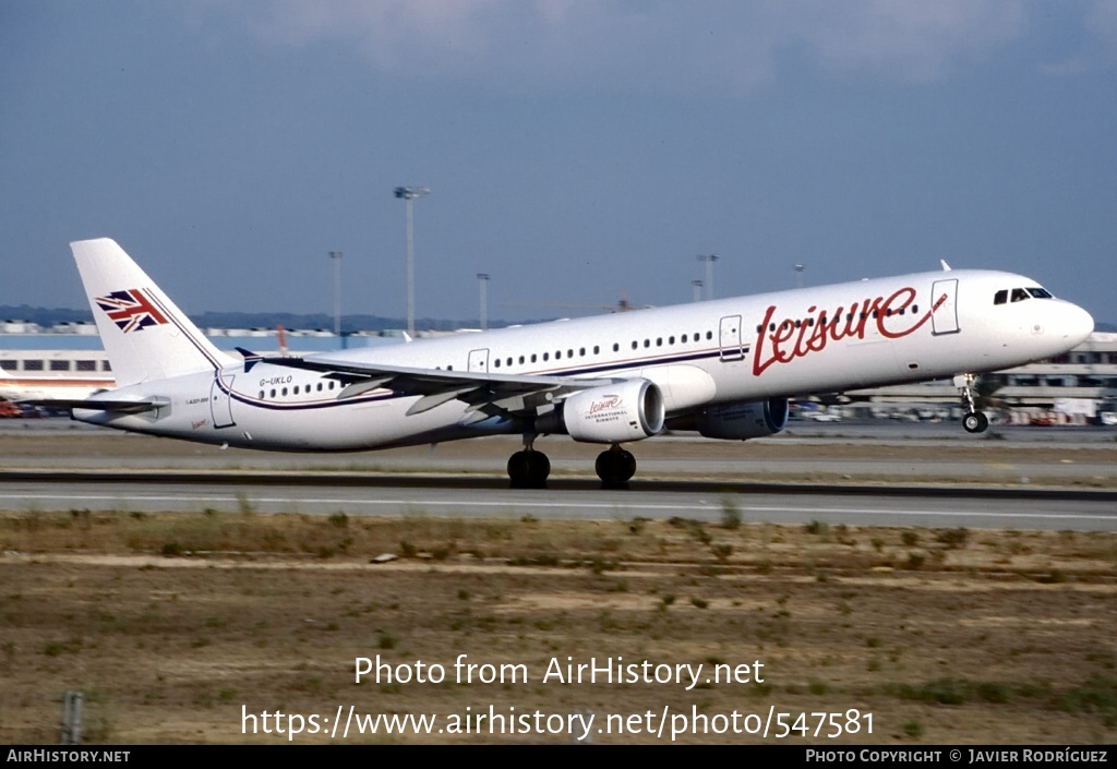 Aircraft Photo of G-UKLO | Airbus A321-211 | Leisure International Airways | AirHistory.net #547581