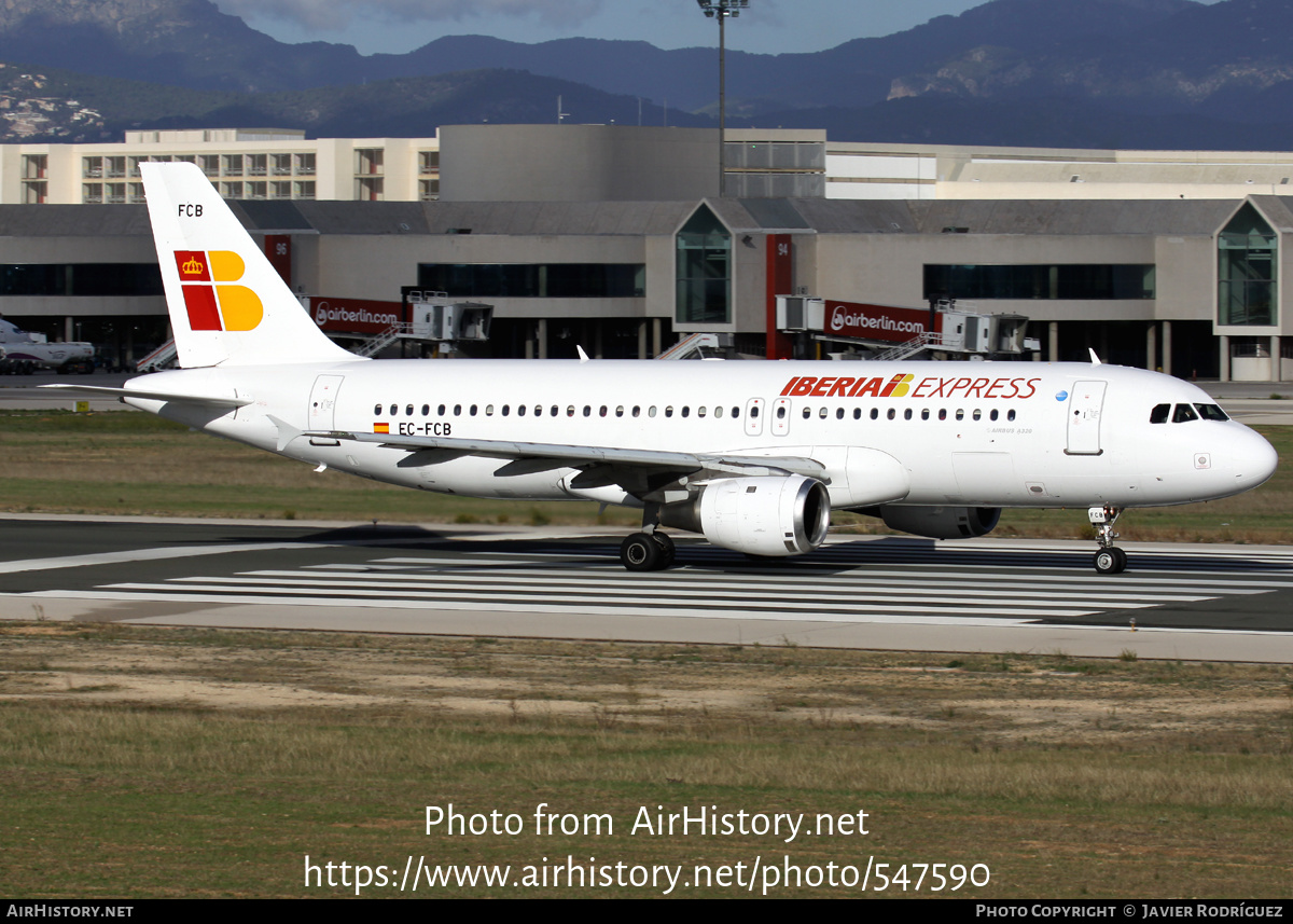 Aircraft Photo of EC-FCB | Airbus A320-211 | Iberia Express | AirHistory.net #547590