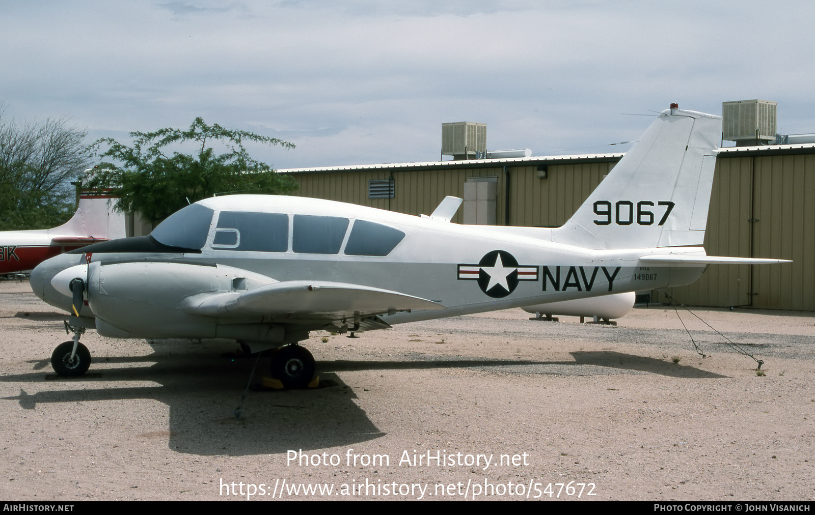 Aircraft Photo of 149067 / 9067 | Piper U-11A Aztec (UO-1/PA-23-250) | USA - Navy | AirHistory.net #547672