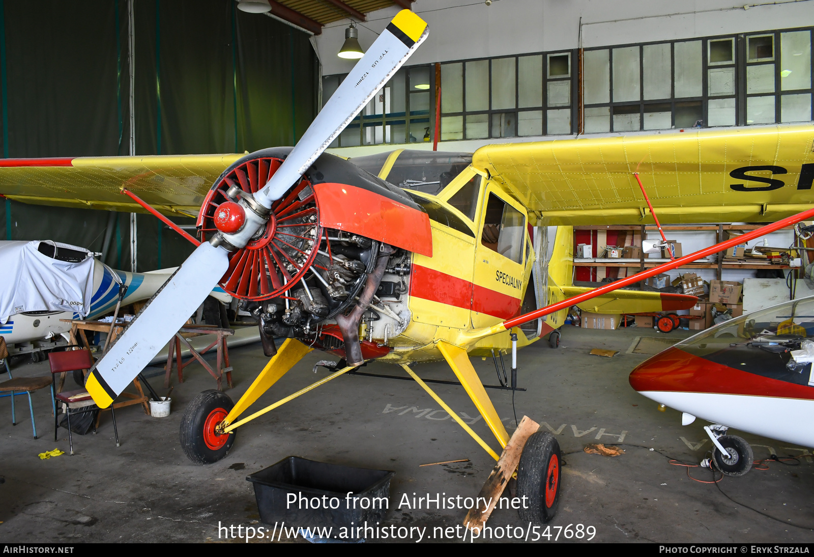 Aircraft Photo of SP-CUU | Yakovlev Yak-12A | AirHistory.net #547689