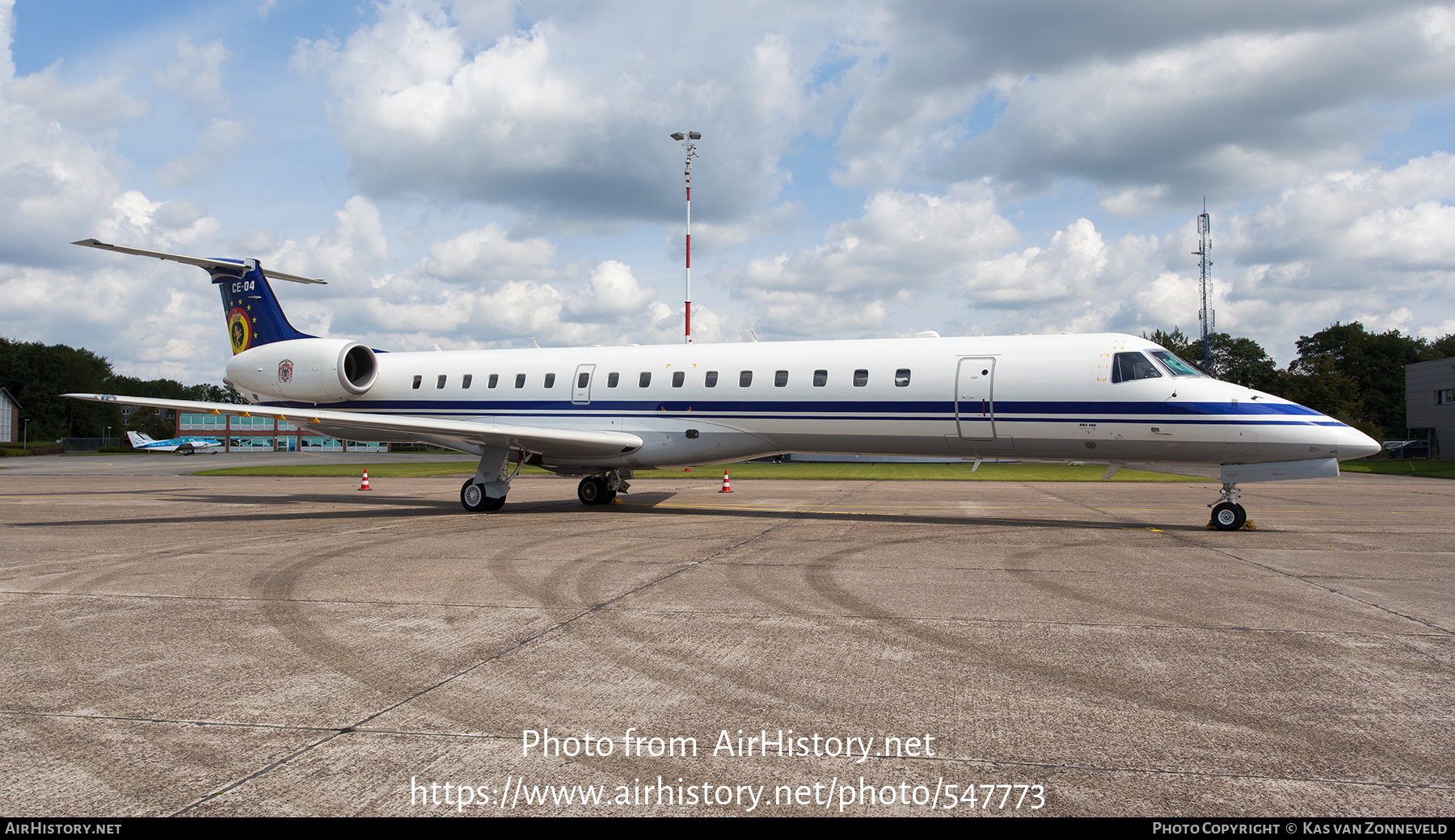 Aircraft Photo of CE-04 | Embraer ERJ-145LR (EMB-145LR) | Belgium - Air Force | AirHistory.net #547773