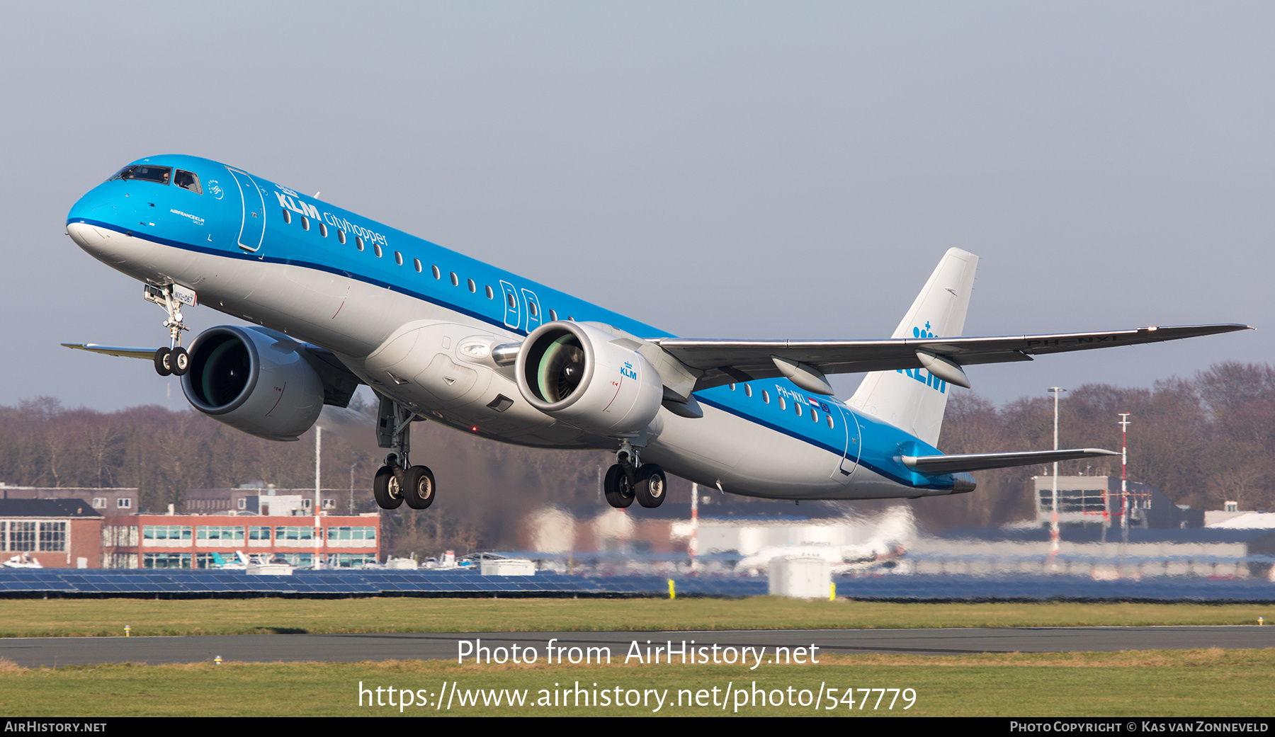 Aircraft Photo of PH-NXL | Embraer 195-E2 (ERJ-190-400) | KLM Cityhopper | AirHistory.net #547779