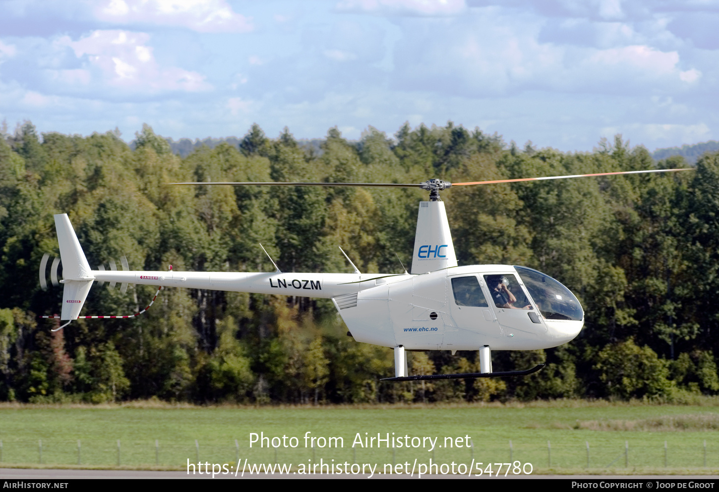 Aircraft Photo of LN-OZM | Robinson R-44 Raven I | EHC - European Helicopter Center | AirHistory.net #547780