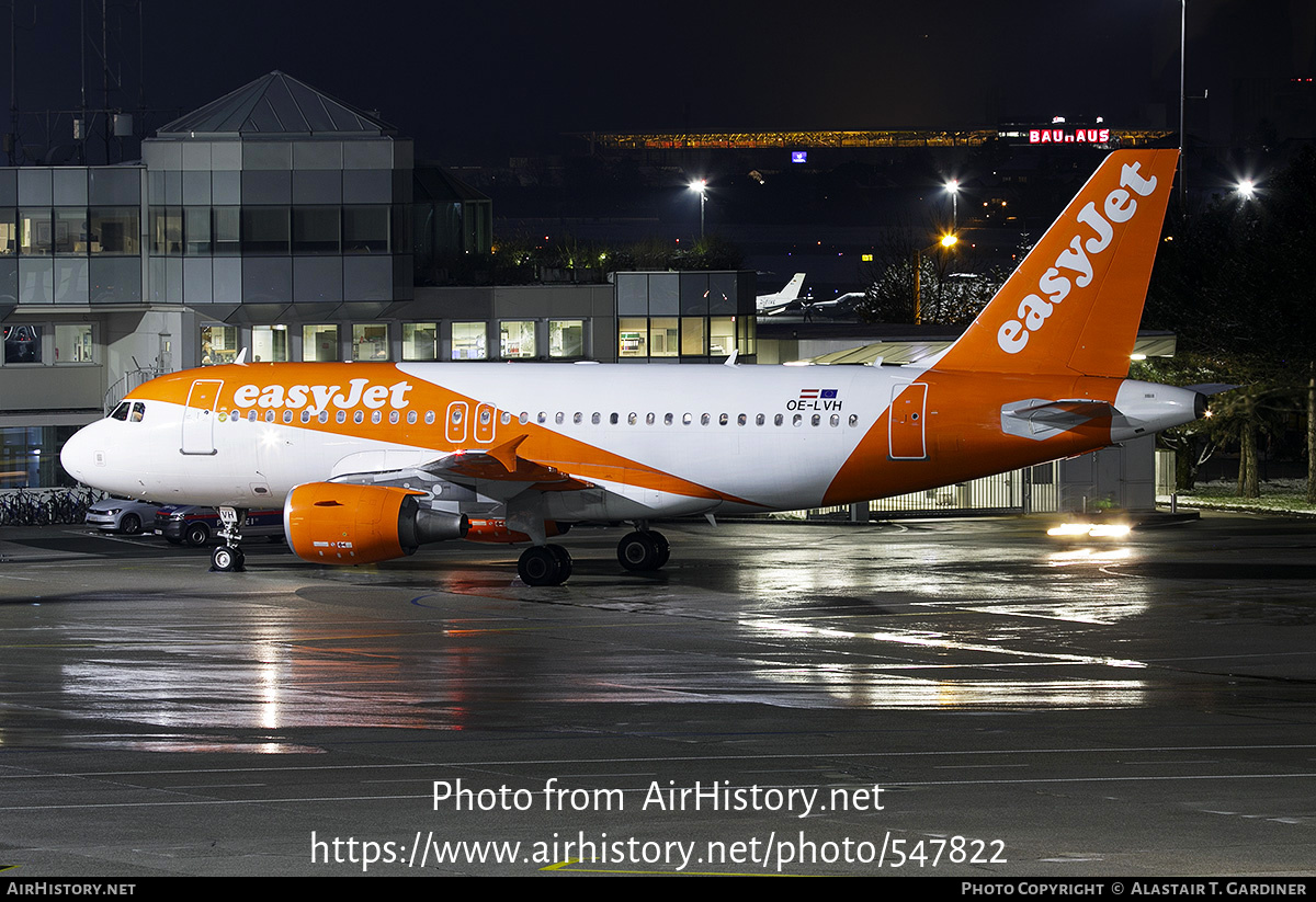 Aircraft Photo of OE-LVH | Airbus A319-111 | EasyJet | AirHistory.net #547822