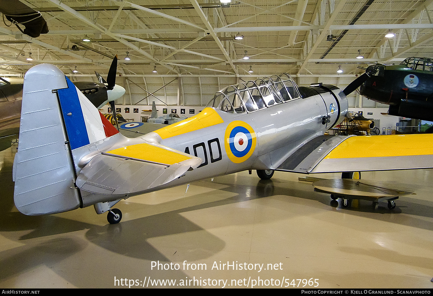 Aircraft Photo of N129DB / 3400 | North American NA-64 Yale | Canada - Air Force | AirHistory.net #547965