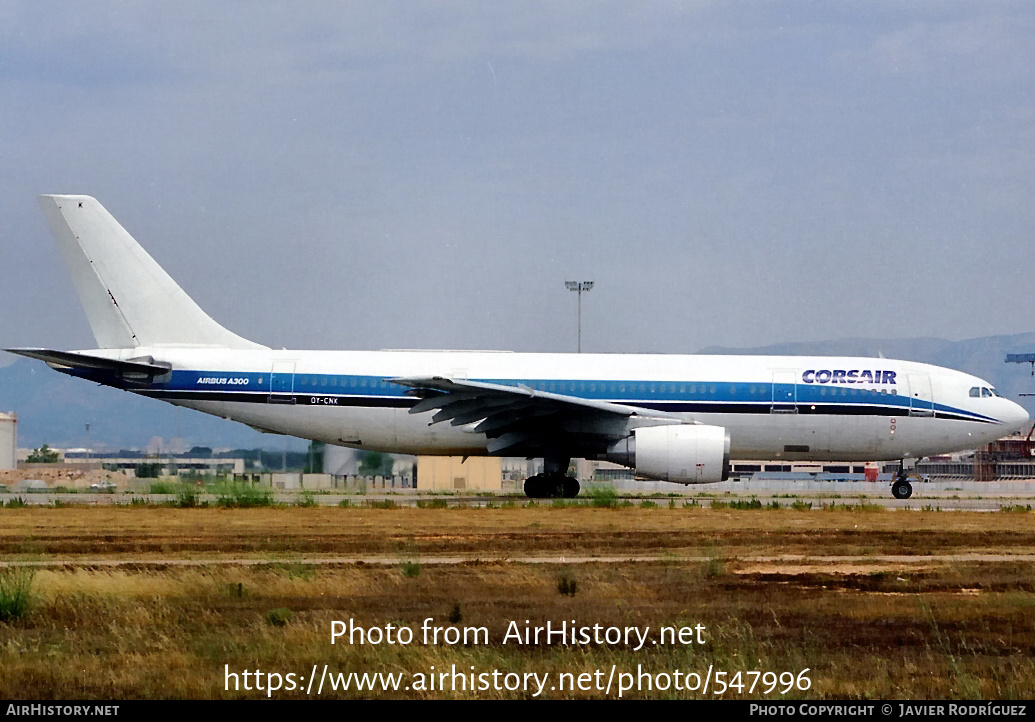 Aircraft Photo of OY-CNK | Airbus A300B4-120 | Corsair | AirHistory.net #547996