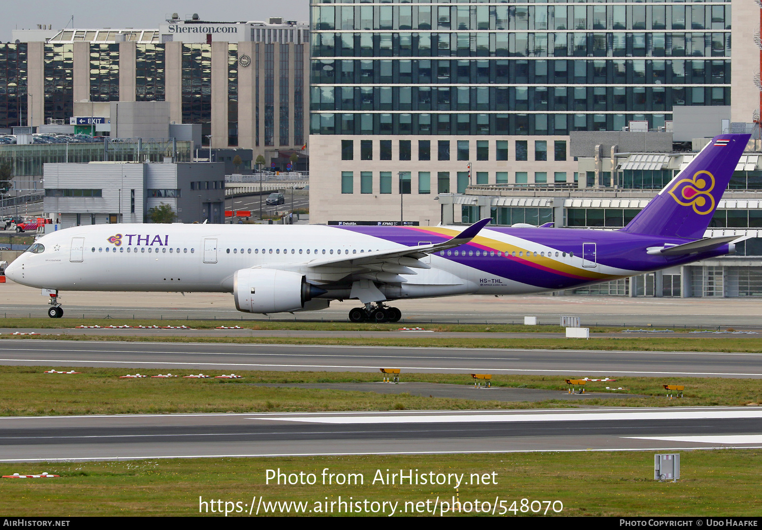 Aircraft Photo of HS-THL | Airbus A350-941 | Thai Airways International | AirHistory.net #548070