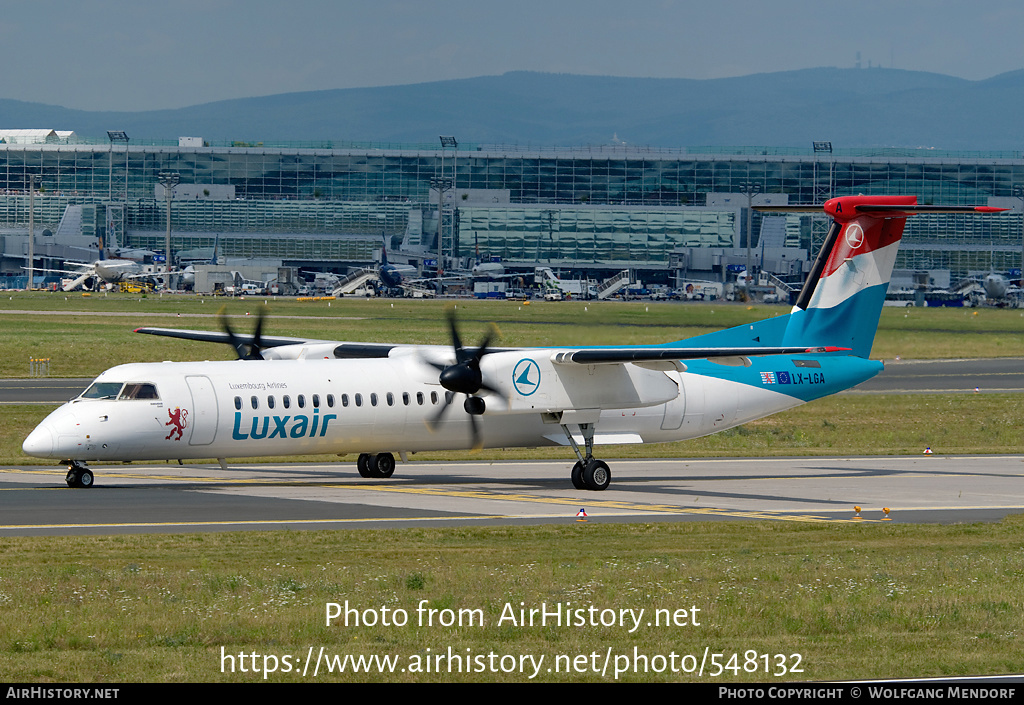 Aircraft Photo of LX-LGA | Bombardier DHC-8-402 Dash 8 | Luxair | AirHistory.net #548132