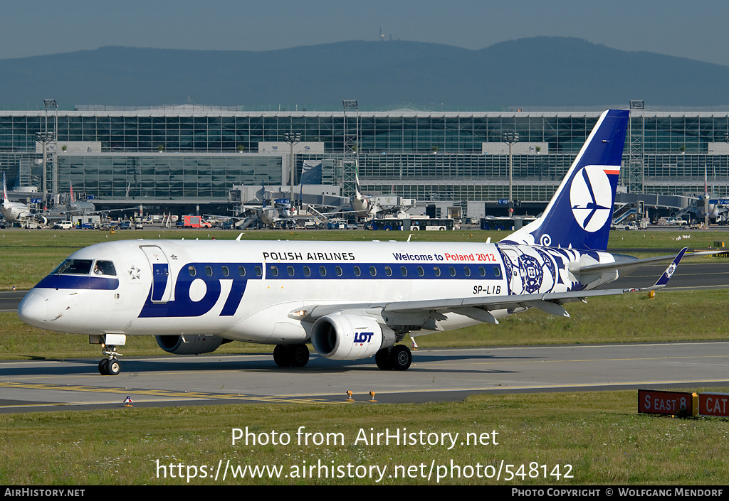 Aircraft Photo of SP-LIB | Embraer 175LR (ERJ-170-200LR) | LOT Polish Airlines - Polskie Linie Lotnicze | AirHistory.net #548142