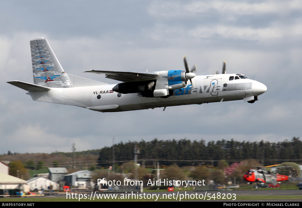 Aircraft Photo of YL-RAA | Antonov An-26B | RAF-Avia Airlines | AirHistory.net #548203