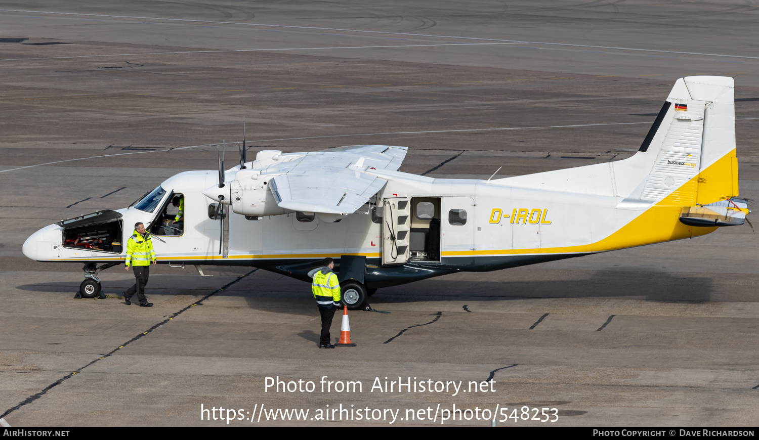 Aircraft Photo of D-IROL | Dornier 228-100 | Businesswings | AirHistory.net #548253