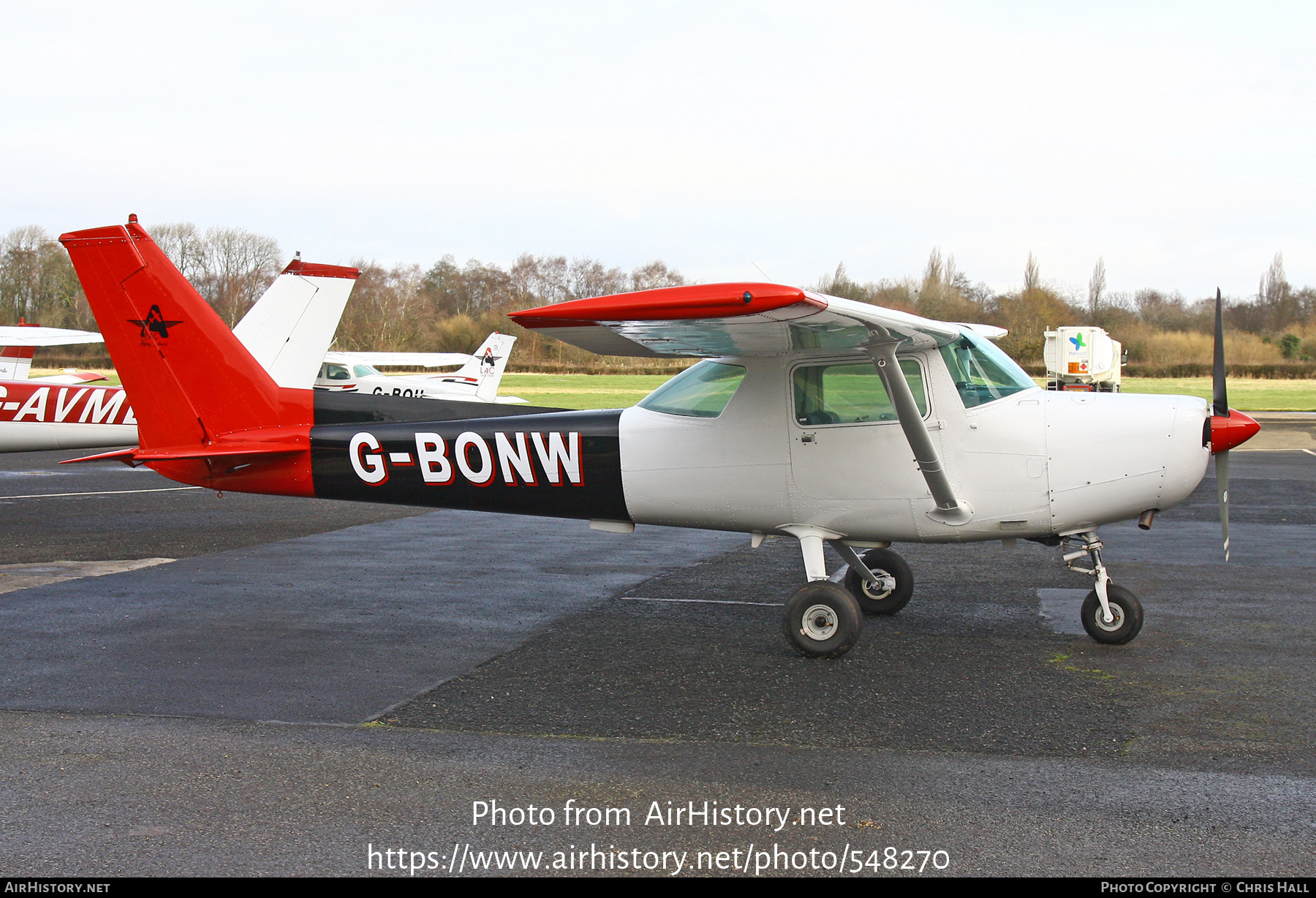 Aircraft Photo of G-BONW | Cessna 152 | LAC Flying School | AirHistory.net #548270