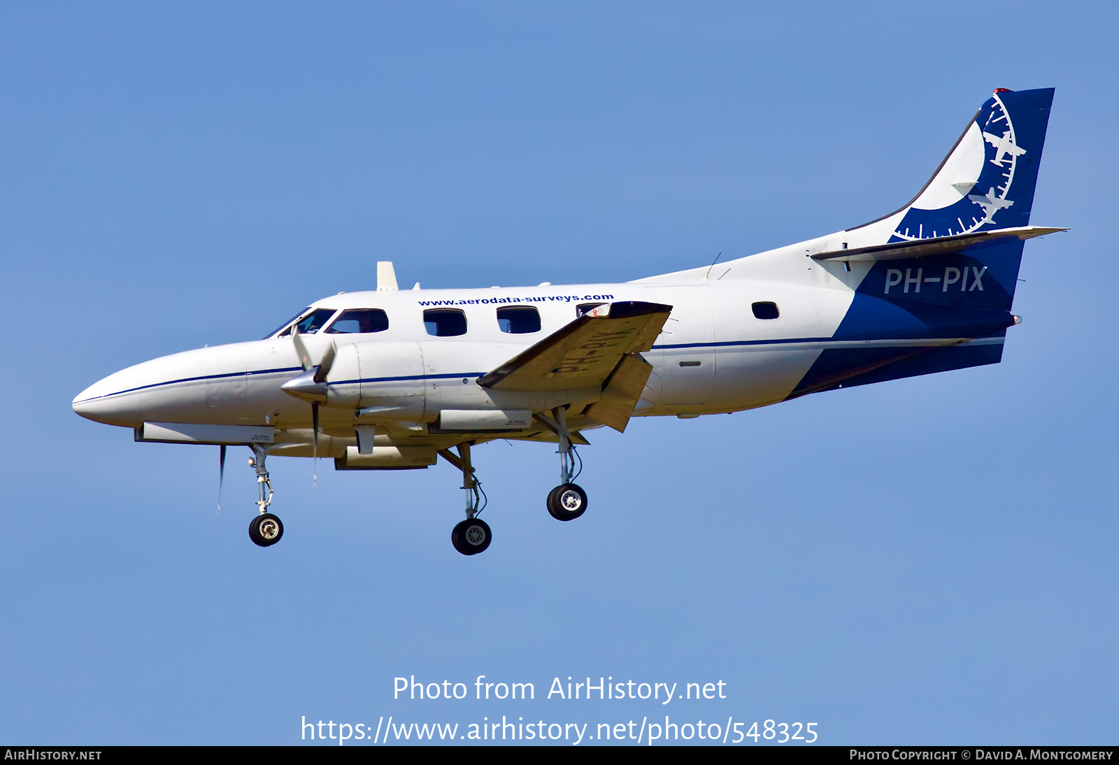 Aircraft Photo of PH-PIX | Swearingen SA-226T Merlin IIIA | Aerodata Surveys | AirHistory.net #548325