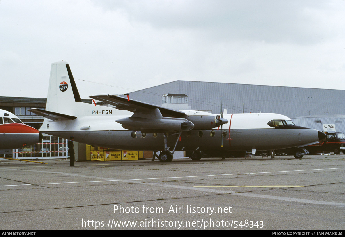 Aircraft Photo of PH-FSM | Fokker F27-200MAR Maritime | Fokker | AirHistory.net #548343