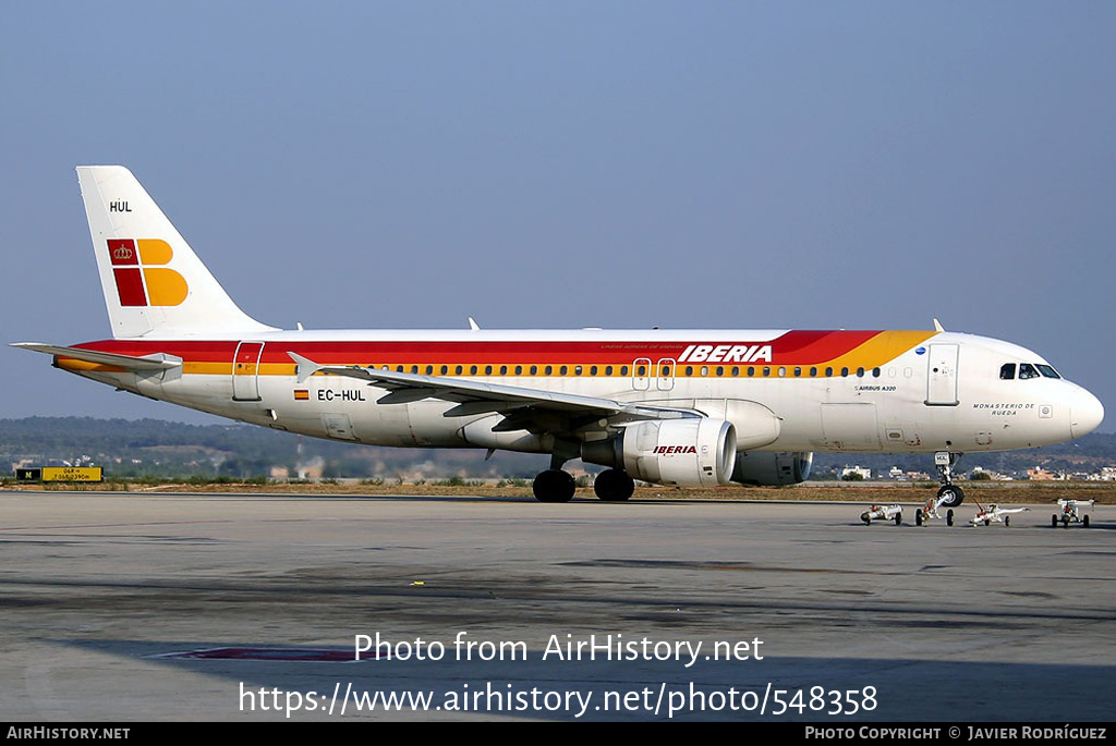 Aircraft Photo of EC-HUL | Airbus A320-214 | Iberia | AirHistory.net #548358