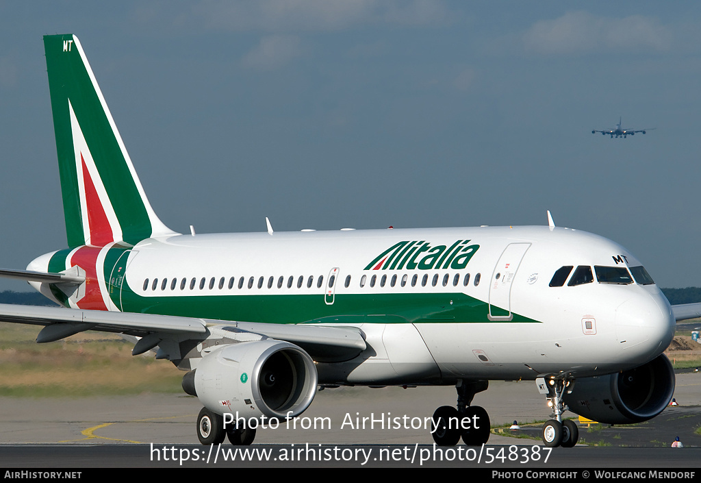 Aircraft Photo of EI-IMT | Airbus A319-111 | Alitalia | AirHistory.net #548387