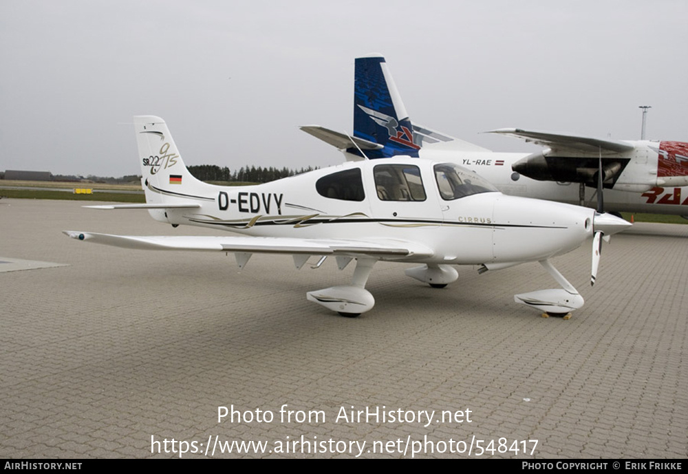 Aircraft Photo of D-EDVY | Cirrus SR-22 G2-GTS | AirHistory.net #548417