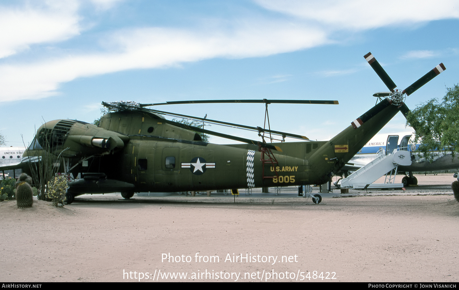 Aircraft Photo of 58-1005 / 8005 | Sikorsky CH-37B Mojave (S-56) | USA - Army | AirHistory.net #548422