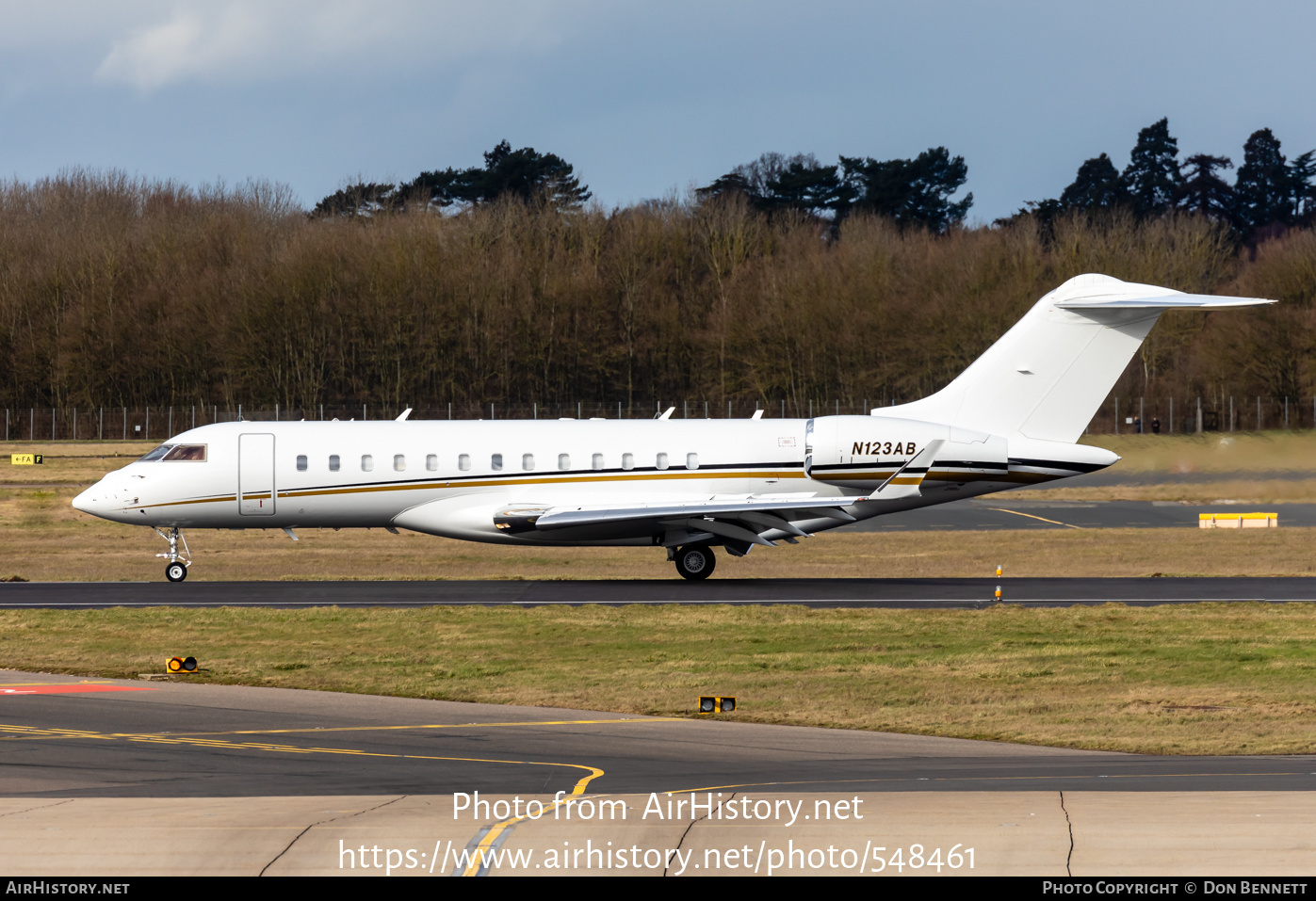 Aircraft Photo of N123AB | Bombardier Global Express (BD-700-1A10) | AirHistory.net #548461