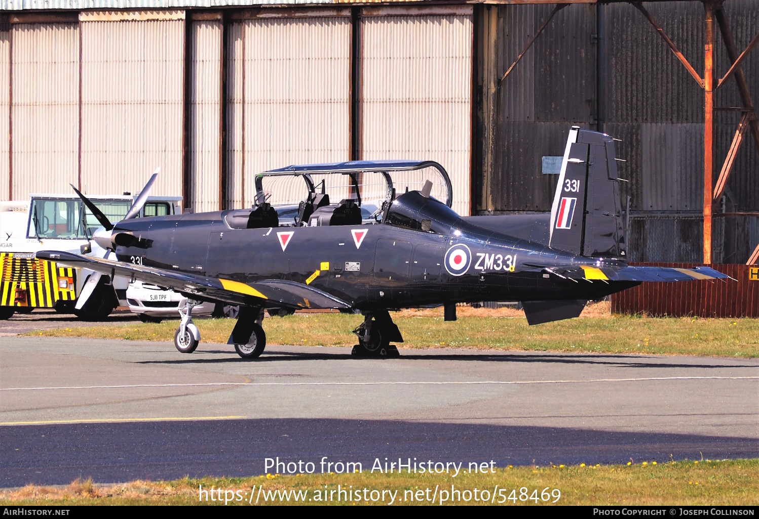 Aircraft Photo of ZM331 | Textron T-6C Texan T1 | UK - Air Force | AirHistory.net #548469