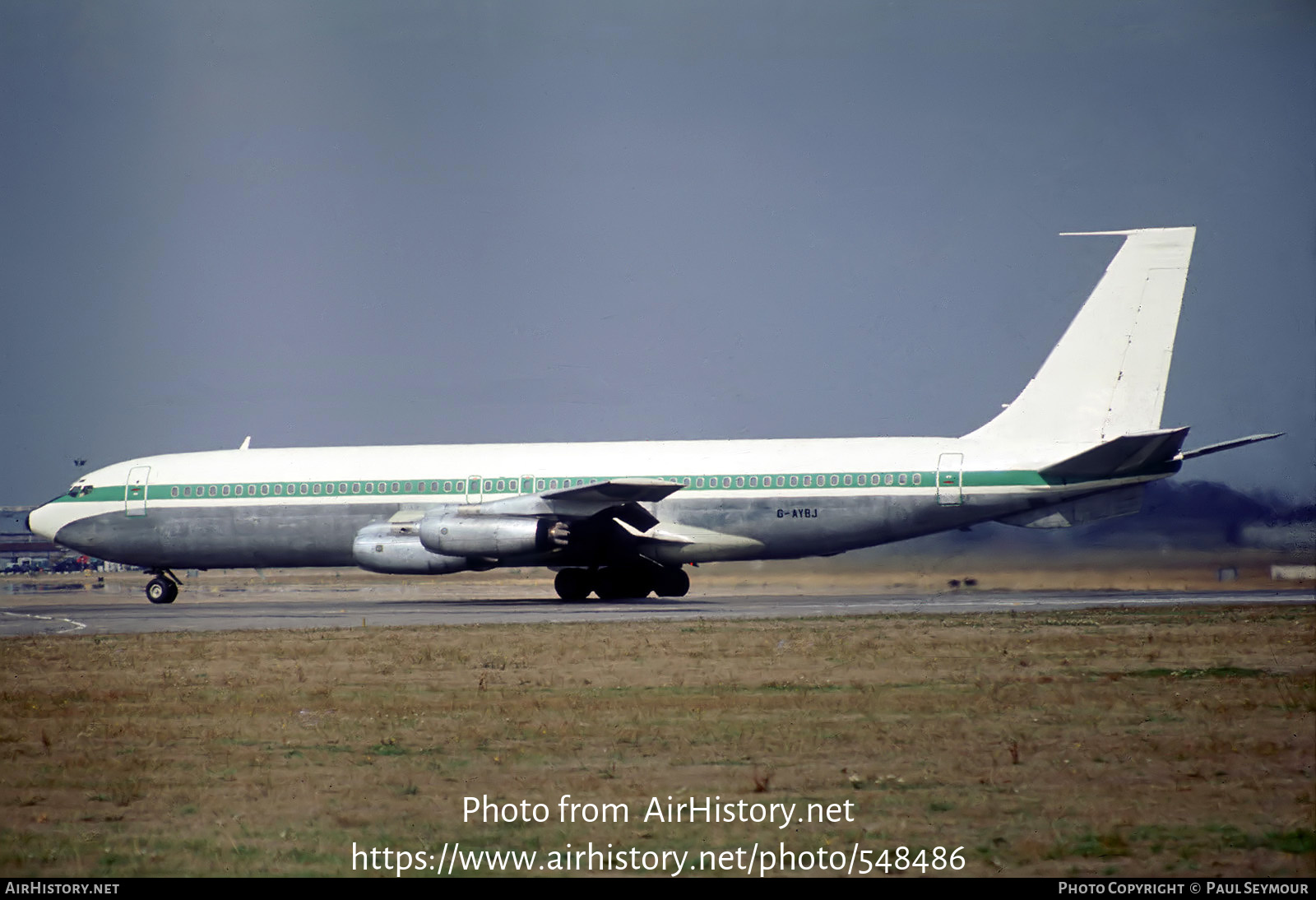 Aircraft Photo of G-AYBJ | Boeing 707-321 | AirHistory.net #548486