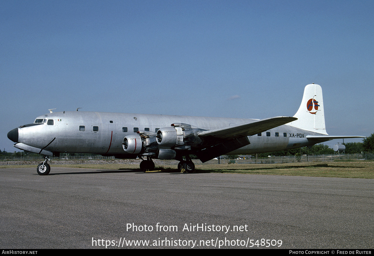 Aircraft Photo of XA-POV | Douglas DC-7B | AirHistory.net #548509