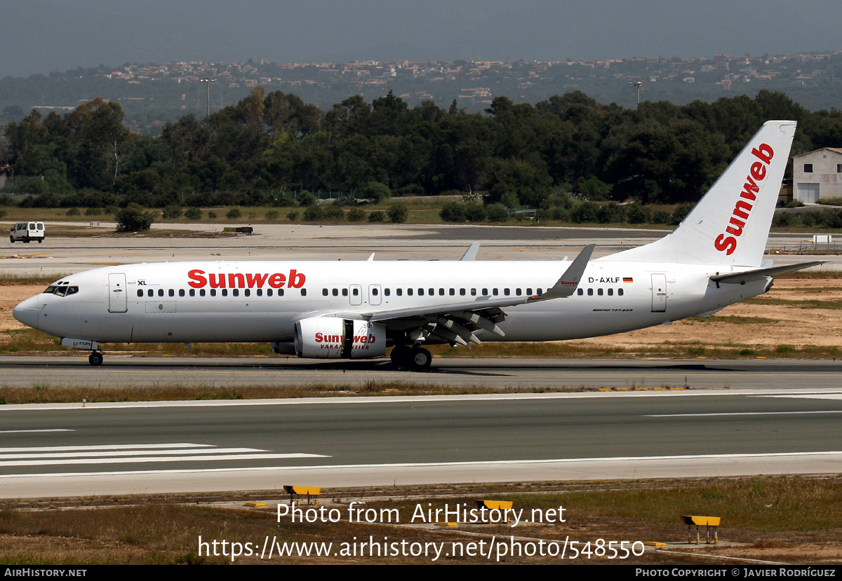 Aircraft Photo of D-AXLF | Boeing 737-8Q8 | XL Airways | AirHistory.net #548550