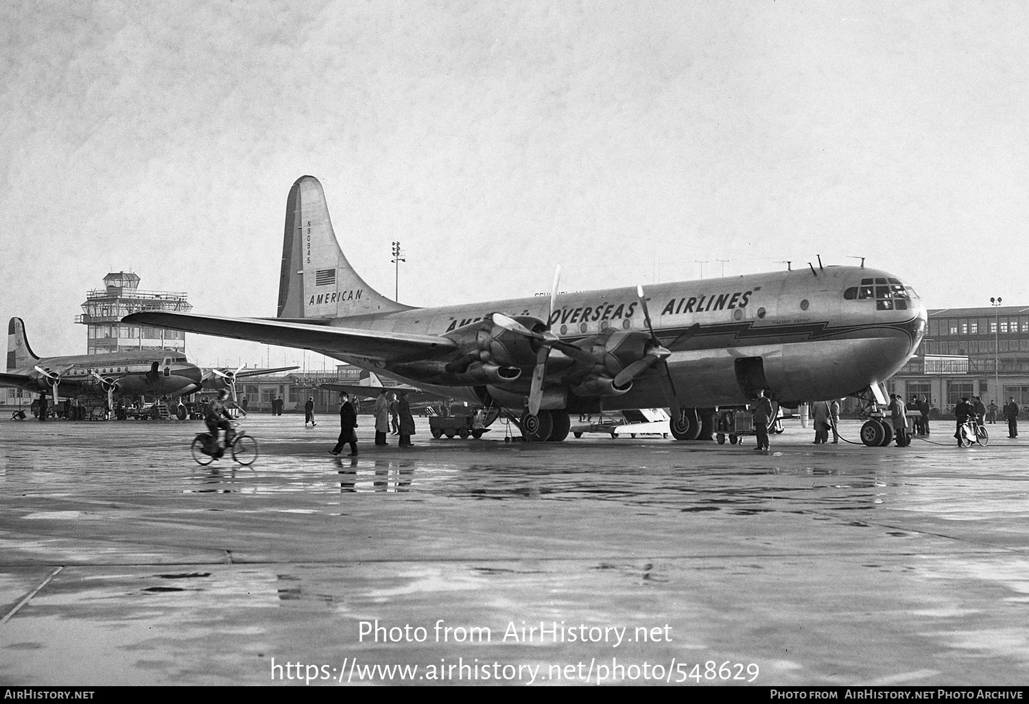 Aircraft Photo Of N90945 | Boeing 377-10-29 Stratocruiser | American ...