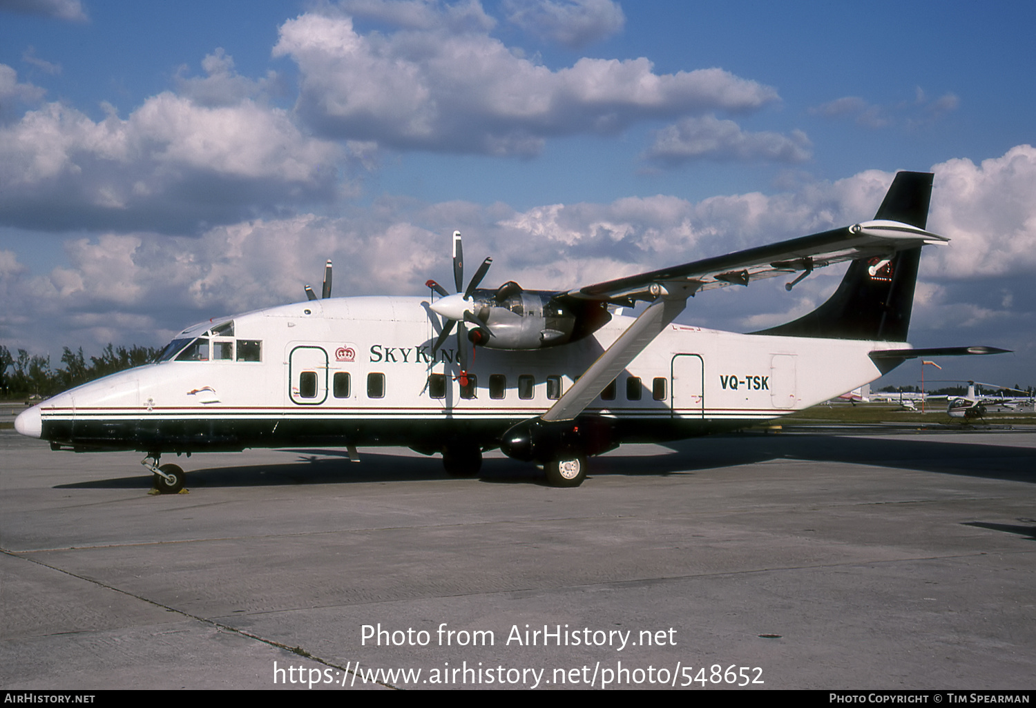 Aircraft Photo of VQ-TSK | Short 360-300 | TCI Skyking | AirHistory.net #548652