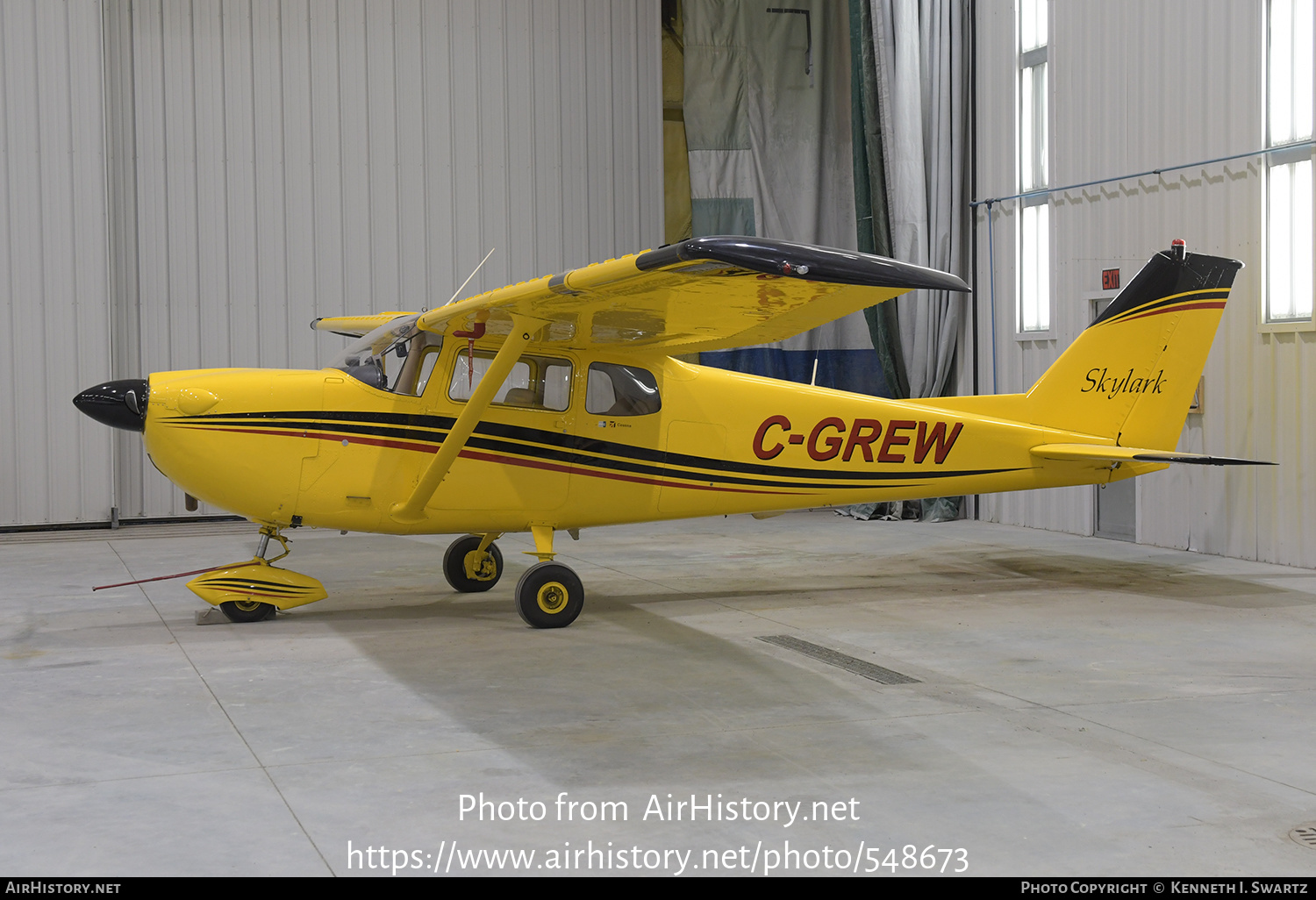 Aircraft Photo of C-GREW | Cessna 175B | AirHistory.net #548673