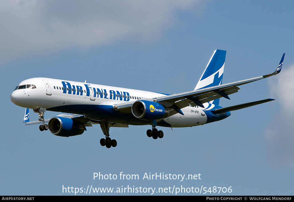 Aircraft Photo of OH-AFM | Boeing 757-204 | Air Finland | AirHistory.net #548706