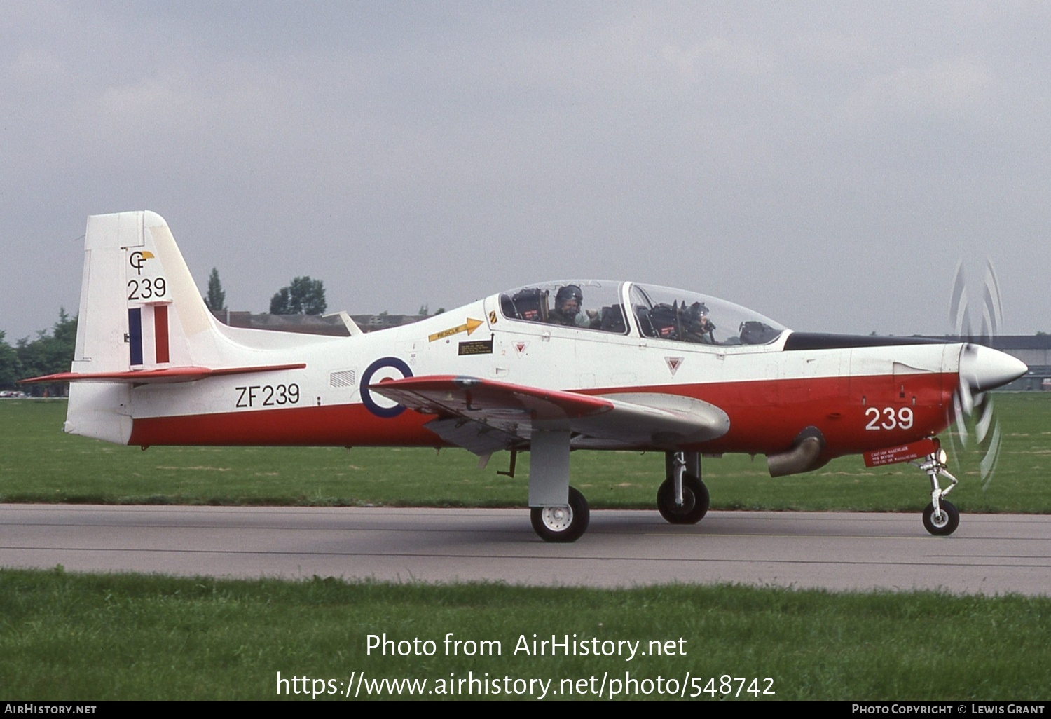 Aircraft Photo of ZF239 | Short S-312 Tucano T1 | UK - Air Force | AirHistory.net #548742