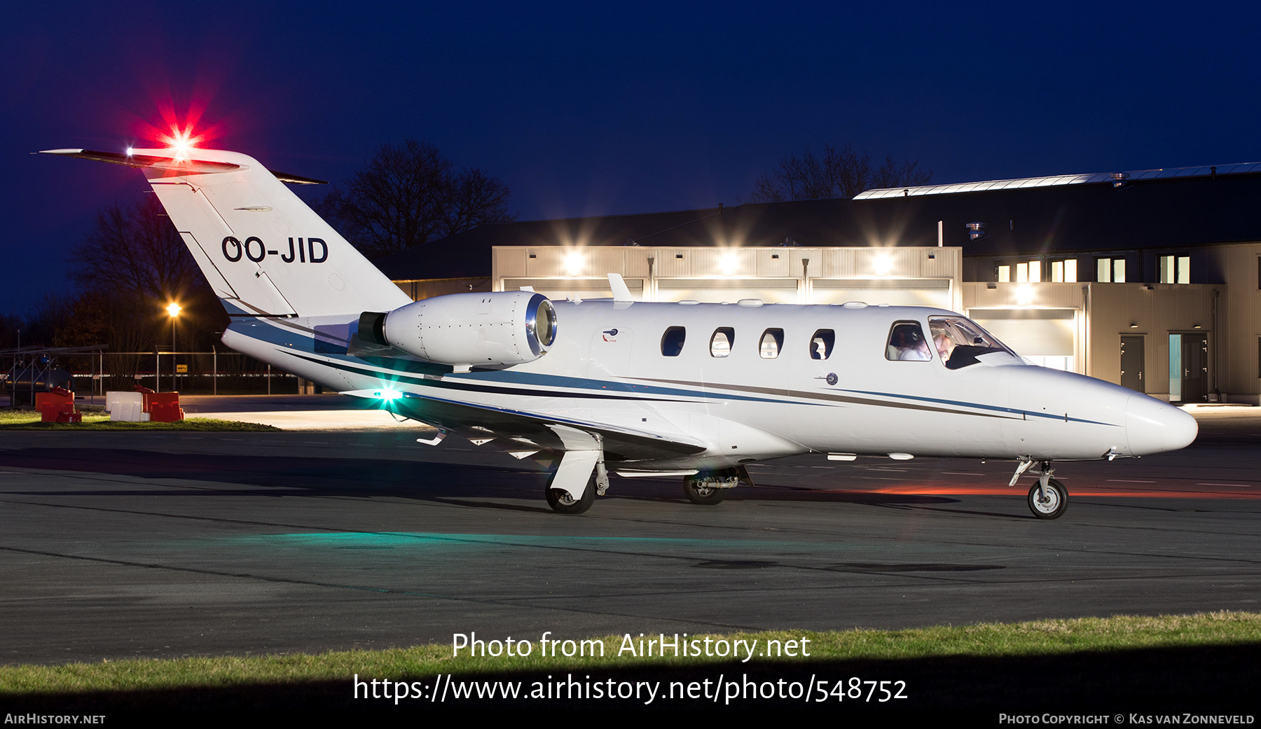 Aircraft Photo of OO-JID | Cessna 525 CitationJet CJ1 | AirHistory.net #548752