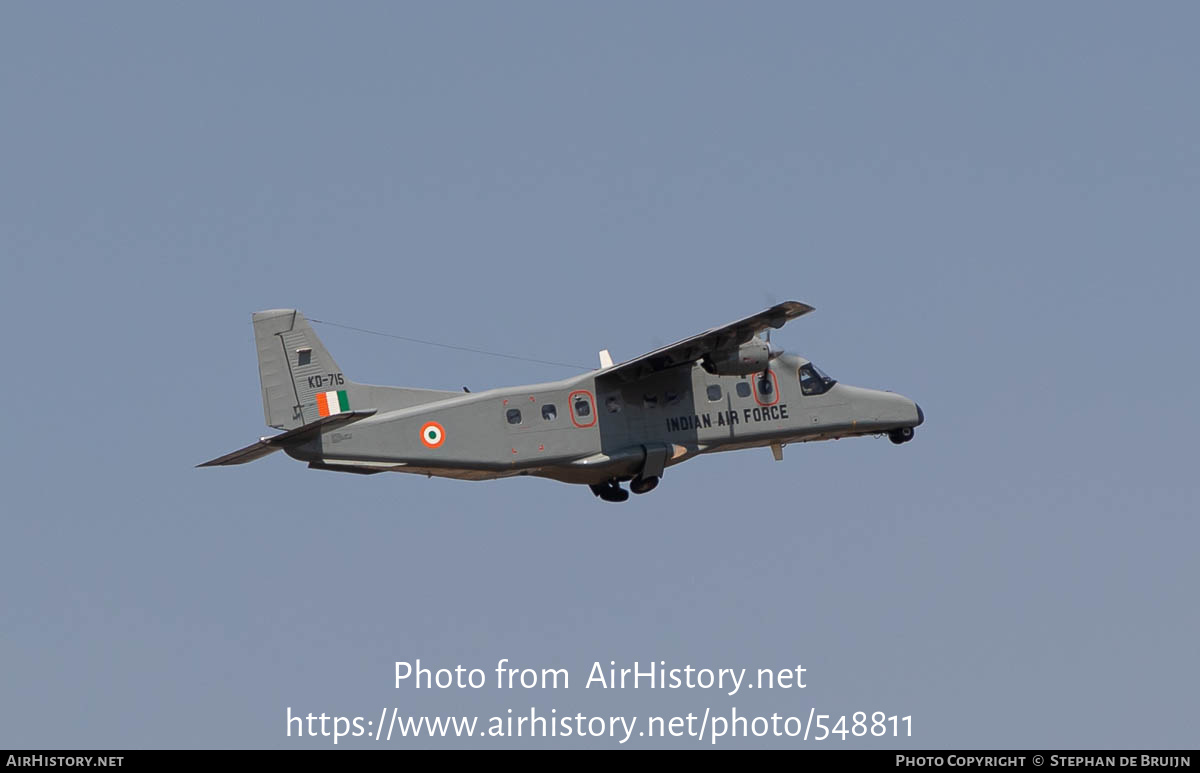 Aircraft Photo of KD-715 | Dornier 228-202K | India - Air Force | AirHistory.net #548811