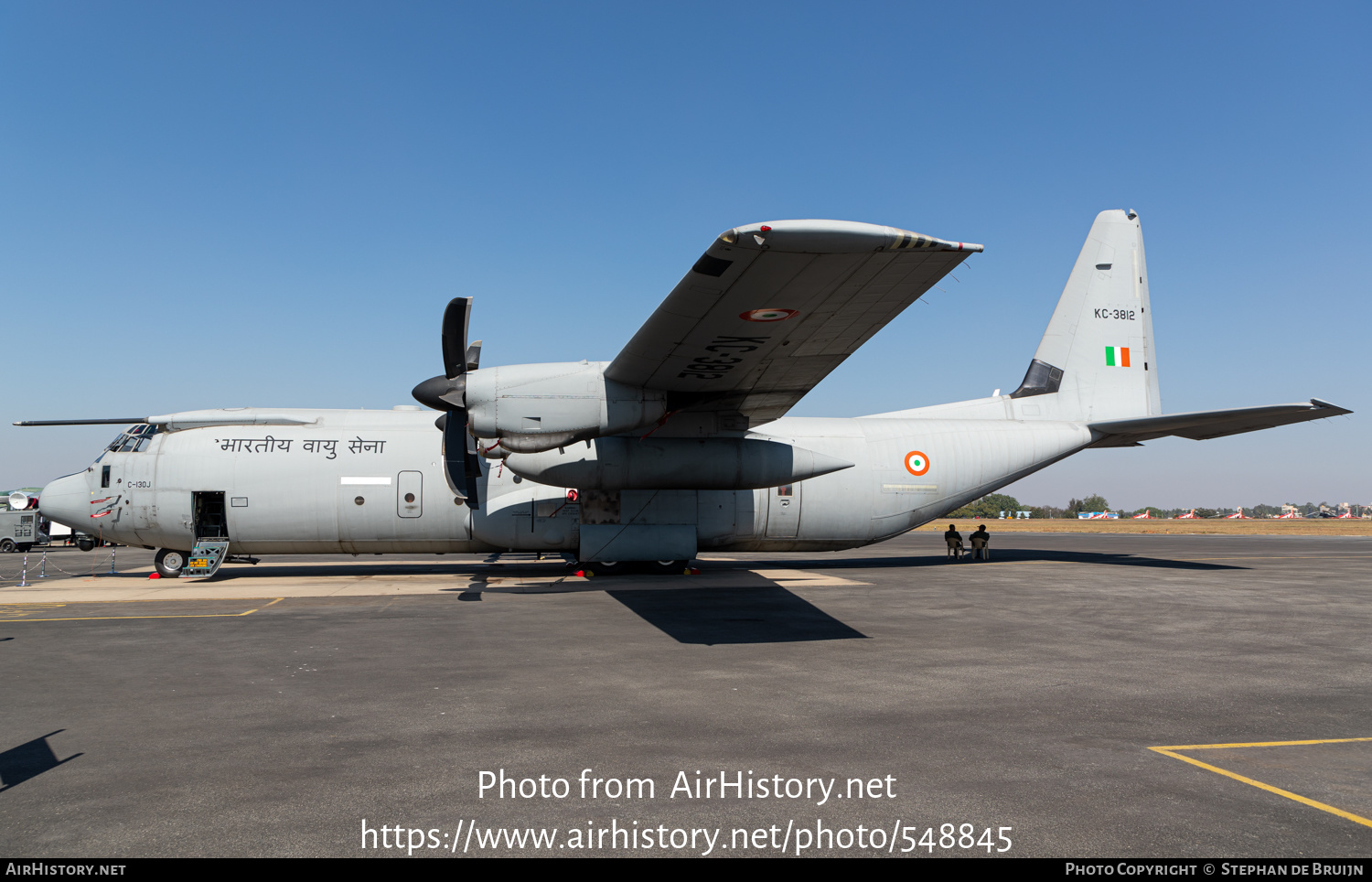 Aircraft Photo of KC-3812 | Lockheed Martin C-130J-30 Hercules | India - Air Force | AirHistory.net #548845